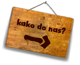 kako do nas?